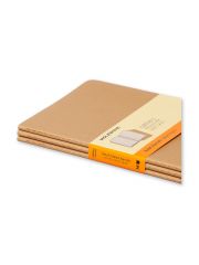 סט 3 מחברות שורה כריכה רכה מבית MOLESKINE דגם QP416