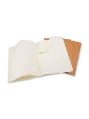 סט 3 מחברות שורה כריכה רכה מבית MOLESKINE דגם QP416