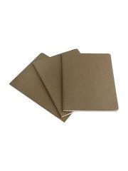 סט 3 מחברות XL חלקות כריכה רכה מבית MOLESKINE דגם QP423