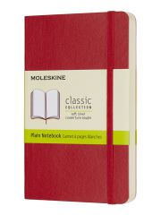 מחברת כיס חלקה כריכה רכה מבית MOLESKINE דגם QP613F2
