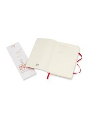 מחברת כיס חלקה כריכה רכה מבית MOLESKINE דגם QP613F2