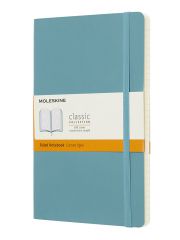 מחברת שורה כריכה רכה מבית MOLESKINE צבע כחול דגם - MOL-QP616B35