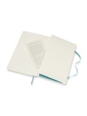 מחברת שורה כריכה רכה מבית MOLESKINE צבע כחול דגם - MOL-QP616B35