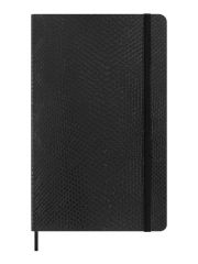 מחברת שורה כ.רכה דמוי עור נחש LIMITED EDITION מבית MOLESKINE דגם QP616BKVBOABOX