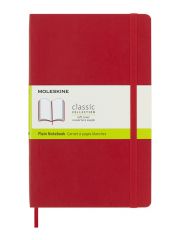 מחברת חלקה כריכה רכה  MOLESKINE דגם QP618F2