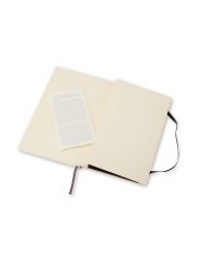 מחברת חלקה כריכה רכה מבית MOLESKINE דגם QP618