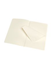 סט 2 מחברות כיס חלקות כריכה רכה מבית MOLESKINE דגם QP703B41M17