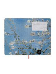 מחברת חלקה כ.קשה LIMITED EDITION מבית MOLESKINE קולקציית Van Gogh דגם SKARTQP063VANGOGH