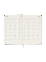 ארגונית 12 חודש שבועי כריכה קשה מבית MOLESKINE LINITED ADITION דגם SKDHWNP12MISSBW23