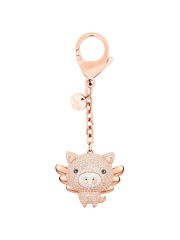 צ’ארם לתיק מבית SWAORVSKI בצבע ורוד