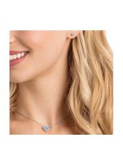 סט שרשרת ועגילים לאישה מבית SWAROVSKI קולקציית SPARKLING DC דגם 5480485
