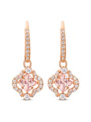 עגילים SWAROVSKI קולקציית SPARKLING DC