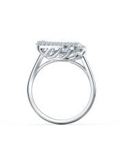 טבעת ברבור SWAROVSKI קולקציית DANCING SWAN מידה 50