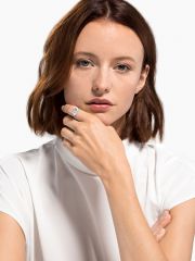 טבעת ברבור SWAROVSKI קולקציית DANCING SWAN מידה 50