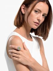 טבעת פרח SWAROVSKI קולקציית FLOWER מידה 58 דגם 5534945