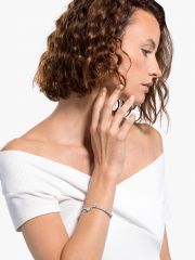 צמיד בנגל SWAROVSKI לאישה בצבע כסוף דגם 5535354
