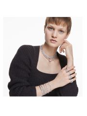 טבעת משובצת לאישה מבית SWAROVSKI קולקציית VITTORE מידה 52 דגם 5572825