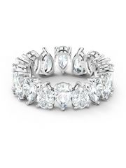 טבעת משובצת לאישה מבית SWAROVSKI קולקציית VITTORE מידה 50 דגם 5572827