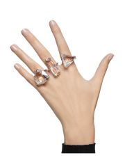 סט 3 טבעות SWAROVSKI קולקציית MESMERA דגם 5600854