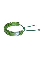 צמיד מבית SWAROVSKI קולקציית LETRA בצבע ירוק דגם 5614970