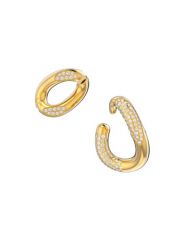 עגילי SWAROVSKI בצבע זהב קולקציית DEXTERA דגם 5615734