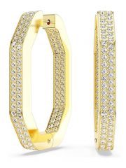 עגילי חישוק מתומן מבית SWAROVSKI קולקציית DEXTERIA