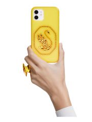 כיסוי לנייד בצבע צהוב מבית SWAROVSKI Collection III עבור iPhone 12 PRO MAX דגם 5625625