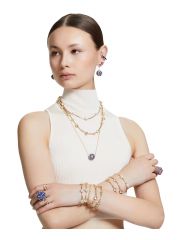 עגילים מבית SWAROVSKI קולקציית CURIOSA דגם 5629229
