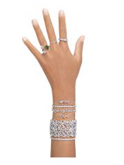 צמיד  SWAROVSKI קולקציית RE MATRIX דגם 5648938