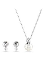 סט שרשרת ועגילים SWAROVSKI קולקציית 2 דגם 5689624