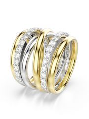 טבעת לאישה מבית SWAROVSKI קולקציית Hyperbola דגם 5740412