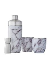 סט להכנת קוקטיילים  S’well כולל שייקר נירוסטה ושתי כוסות