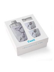 סט להכנת קוקטיילים  S’well כולל שייקר נירוסטה ושתי כוסות