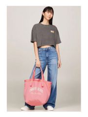 תיק חוף לאישה מבית Tommy Hilfiger דגם  AW0AW15953-TIC