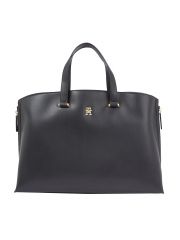 תיק לאישה דמוי עור מבית Tommy Hilfiger דגם AW0AW15967-BDS