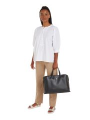 תיק לאישה דמוי עור מבית Tommy Hilfiger דגם AW0AW15967-BDS