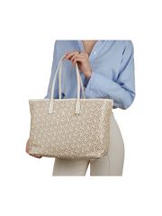 תיק צד דמוי עור לאישה מבית Tommy Hilfiger דגם AW0AW15971-0F7