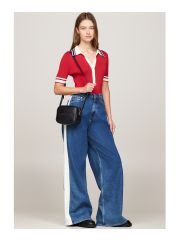 תיק צד לאישה מבית Tommy Hilfiger דגם AW0AW16274-BDS