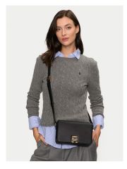 תיק דמוי עור לאישה מבית Tommy Hilfiger דגם AW0AW16298-BDS