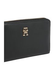 ארנק דמוי עור לאישה מבית TOMMY HILFIGER דגם AW0AW16326-BDS