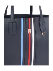 תיק צד דמוי עור לאישה מבית Tommy Hilfiger דגם AW0AW16409-DW6
