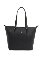 תיק צד דמוי עור לאישה מבית TOMMY HILFIGER דגם AW0AW16477-BDS