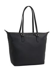 תיק צד דמוי עור לאישה מבית TOMMY HILFIGER דגם AW0AW16477-BDS