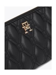 ארנק דמוי עור לאישה מבית TOMMY HILFIGER דגם AW0AW16578-BDS