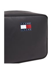 תיק צד דמוי עור לאישה מבית Tommy Hilfiger  דגם AW0AW16964-BDS