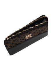 ארנק דמוי עור לאישה מבית TOMMY HILFIGER דגם AW0AW17152-BDS