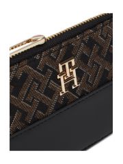 ארנק דמוי עור לאישה מבית TOMMY HILFIGER דגם AW0AW17152-BDS