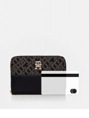 ארנק דמוי עור TOMMY HILFIGER דגם AW0AW17153-BDS