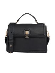 תיק דמוי עור לאישה מבית Tommy Hilfiger  דגם AW0AW17176-BDS