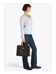 תיק דמוי עור לאישה מבית Tommy Hilfiger  דגם AW0AW17211-BDS